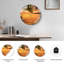 Horloge murale décorative moderne en verre Sunset Beach-1981469397