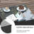 5 Pcs Outdoor Conversation Sets Outdoor Sectional Sofa W/ Cushion & Ottoman-959557556