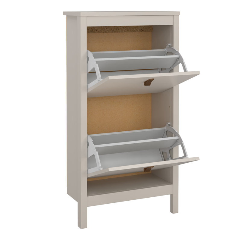 Ruaridh 8 Pair Shoe Storage Cabinet, Beige