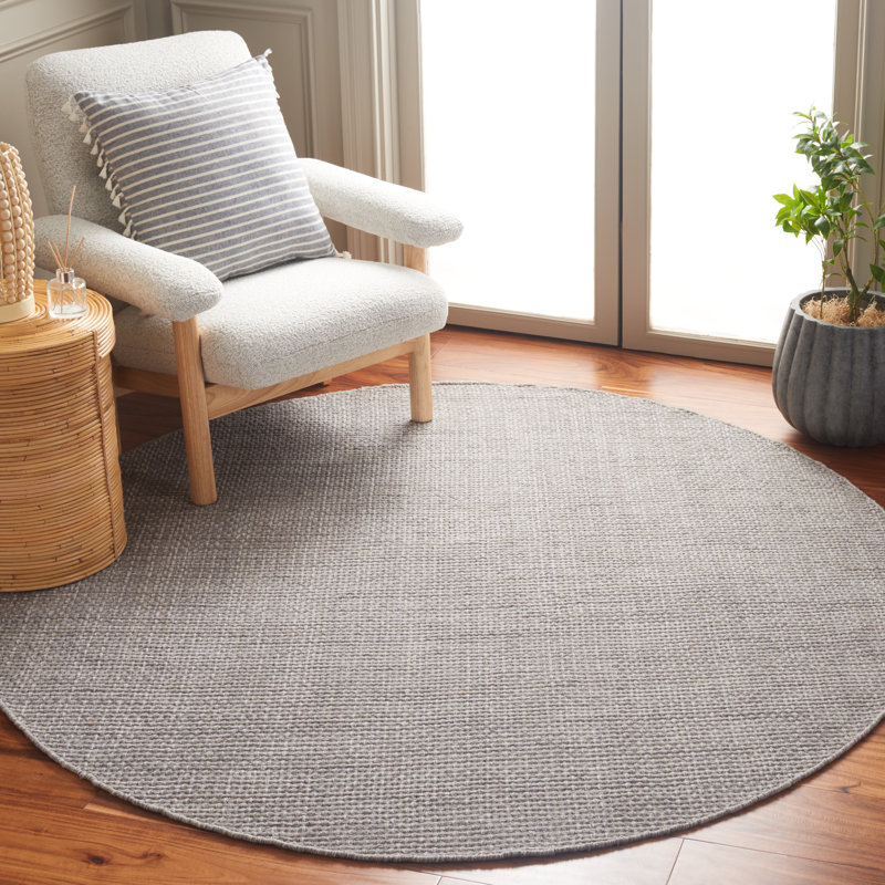 Tapis en coton Clenon, Rond 6 pi