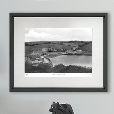 Portmellon, 1920 - Single Picture Frame Print