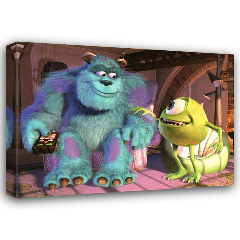 Mike & Sully, 35" H x 48" W