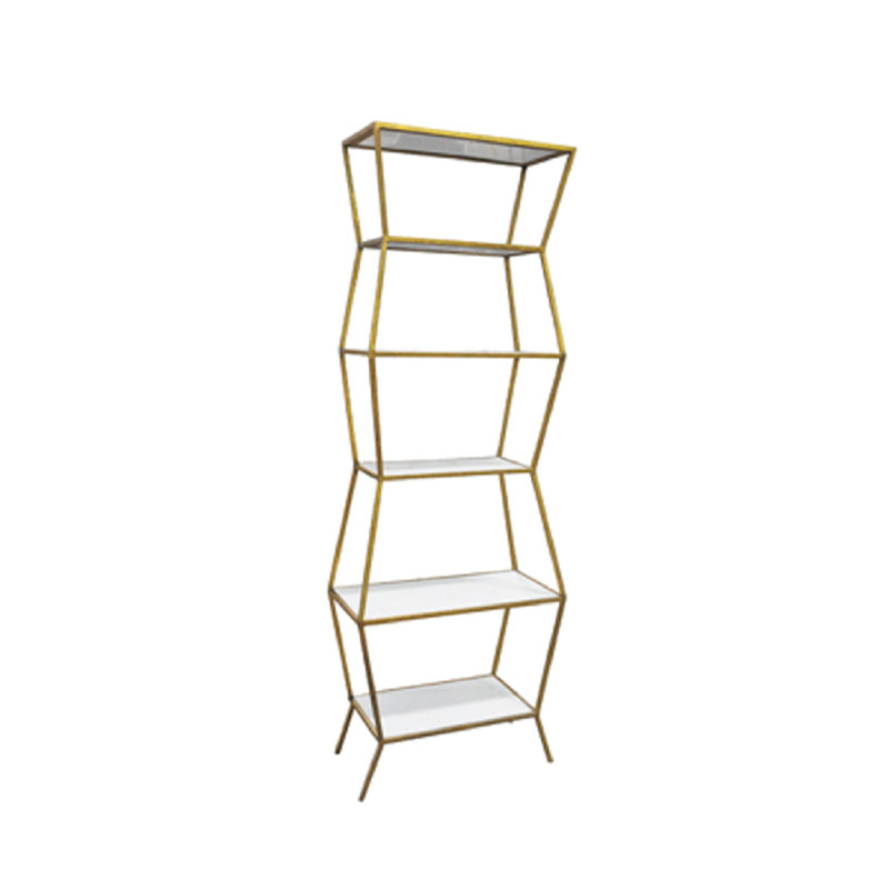 Astro Etagere Bookcase, Gold