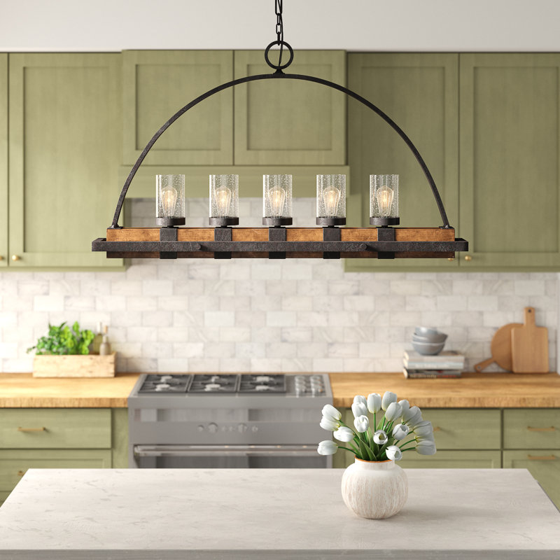 New Britain 5 - Light Dimmable Linear Chandelier