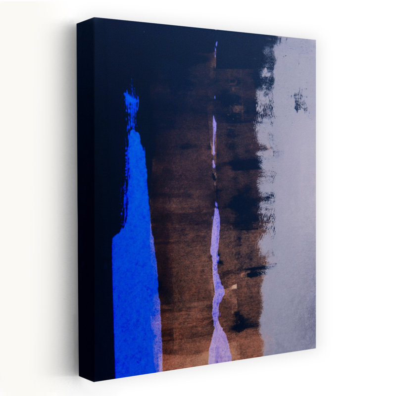 Art contemporain contemporain abstrait, H 24 po x l 16 po
