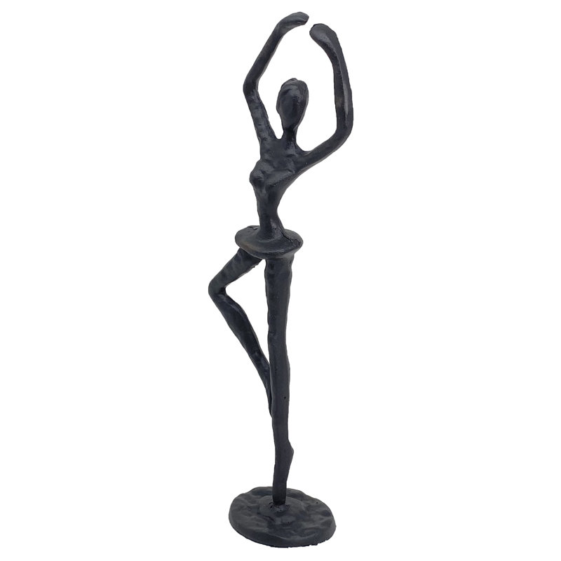 Rocky BALLET GIRL Iron Figurine 25cm, Mocha