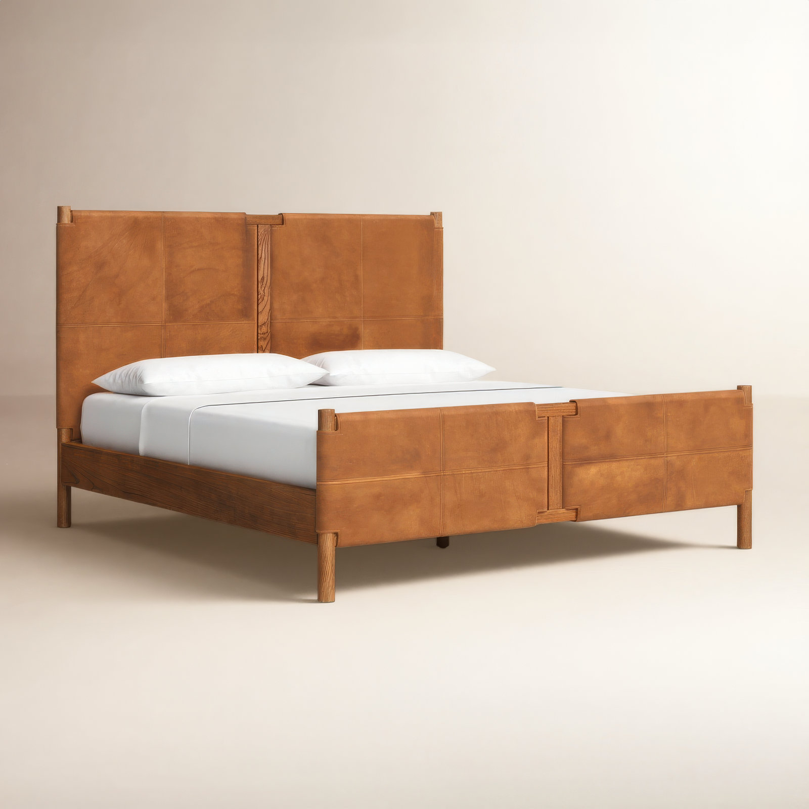 Sunita Upholstered Bed, Queen, Heirloom Sienna
