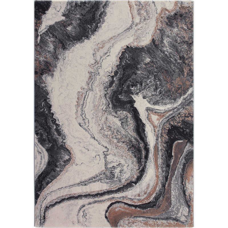 Encina Abstract Hand Woven Area Rug, Rectangle 230 x 160cm