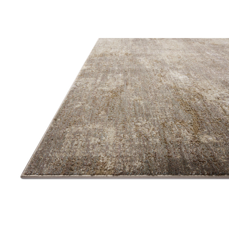 17 Stories Manoliu Granite / Natural Area Rug, Rectangle 9'6" x 13'