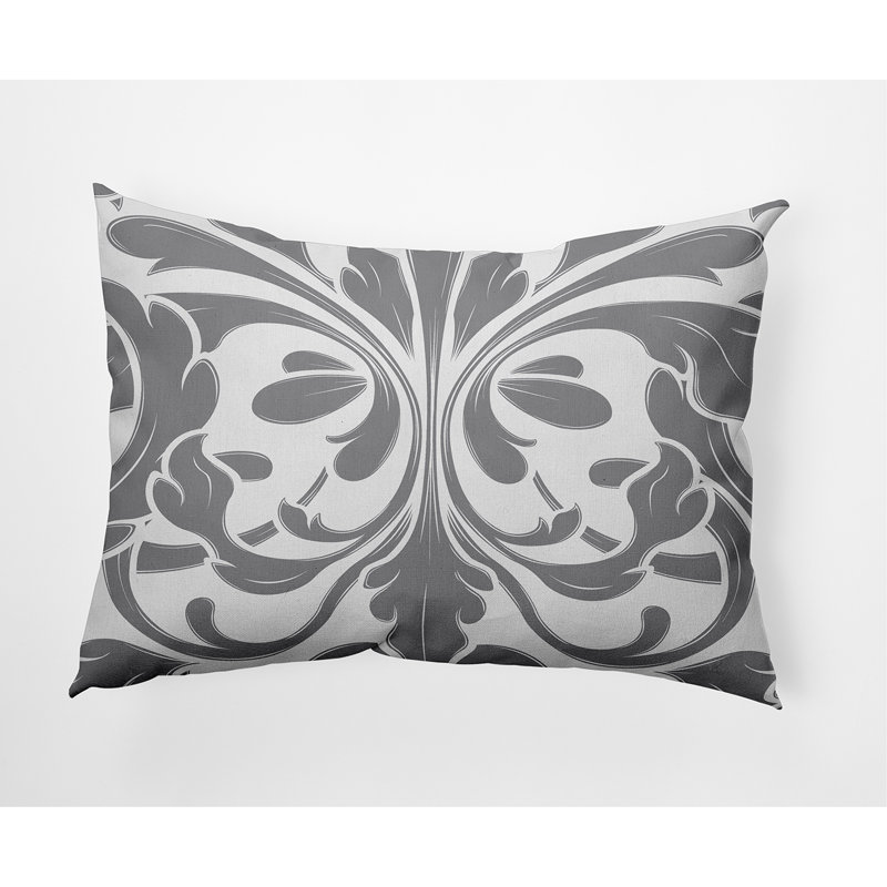 Coussin lombaire intérieur / extérieur British Colonial, Gris