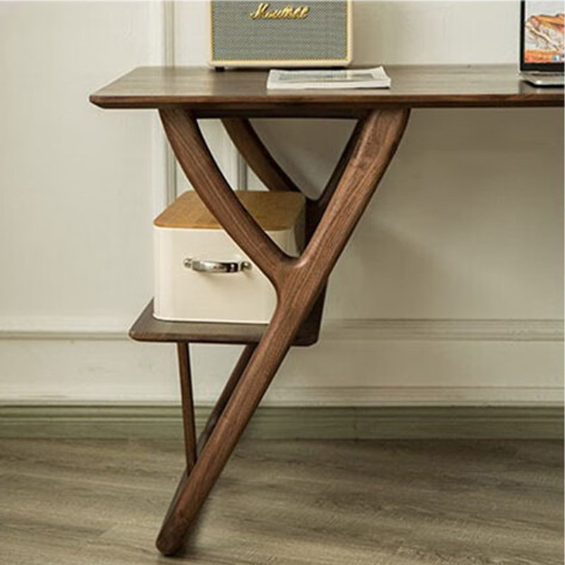 Bureau de rangement de style européen, H 29,53 po x l 70,87 po x P 27,56 po