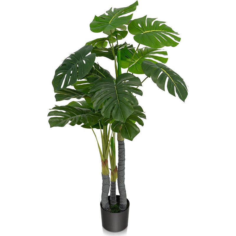 120cm Faux Palm Plant in Pot