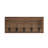 Nariaki Wall Mounted Solid Pine Wood Storage Rack with Upper Shelf and 5 Hanging Hooks-1625101530