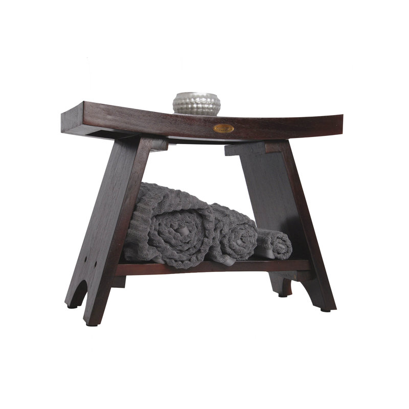 Serenity 24'' W Teak Shower Bench
