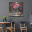 «Floral Still Life I» par Tim O'Toole, art mural en métal, 36 po x 36 po