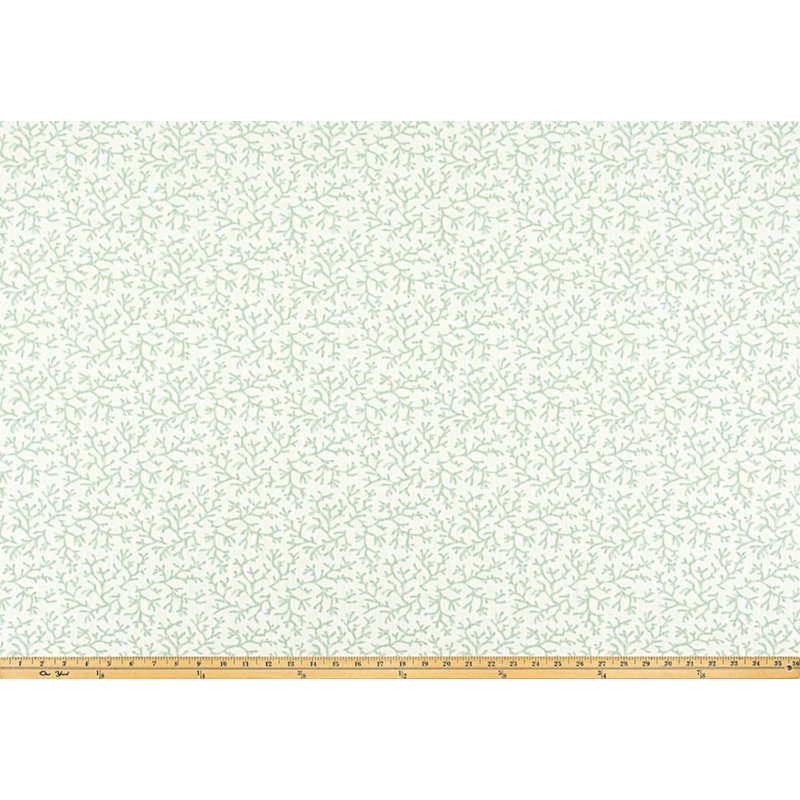 Housse de coussin en coton Seafoam, Carré 17 po