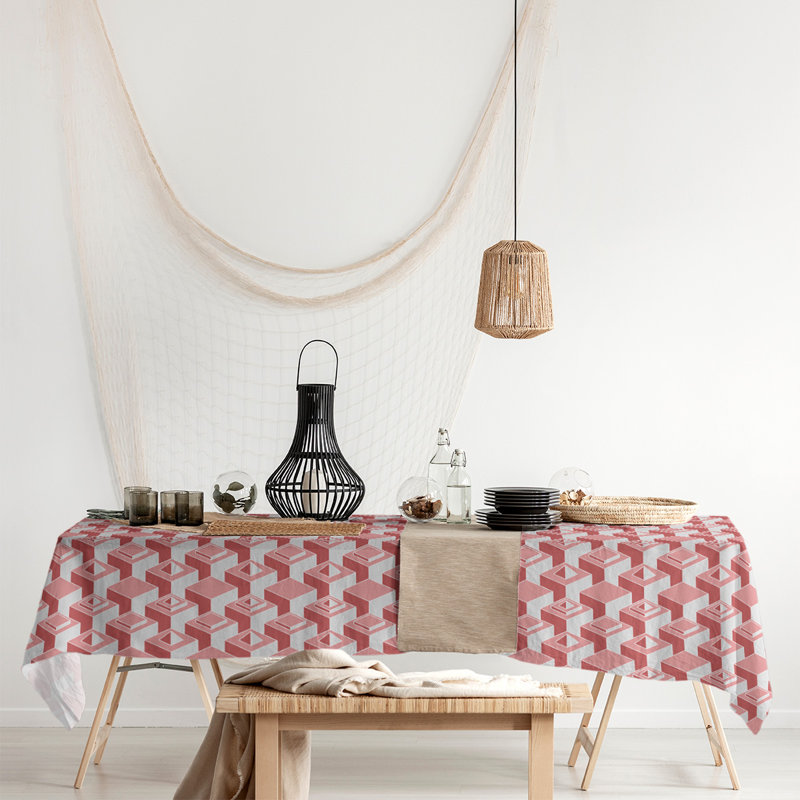 Nappe de gratte-ciels classiques, Rouge pâle