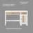 Rockport 48'' Writing Desk-833897503