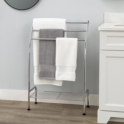 22.1 " 3 - Bar Freestanding Towel Stand