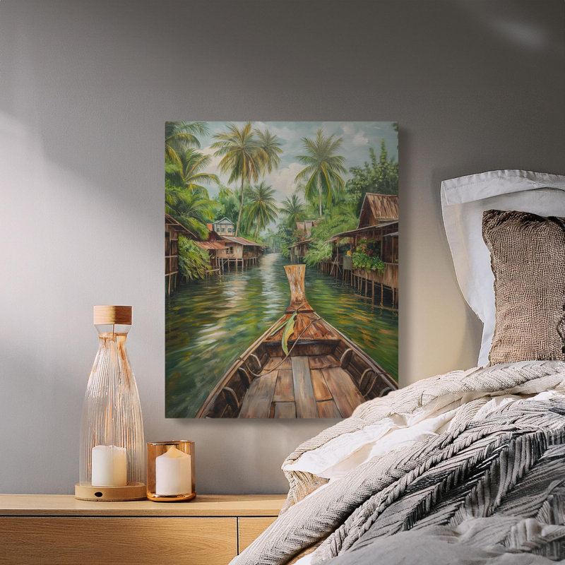 1 Piece Wrapped Canvas Wall Art Set, 45.72 cm H x 30.48 cm W