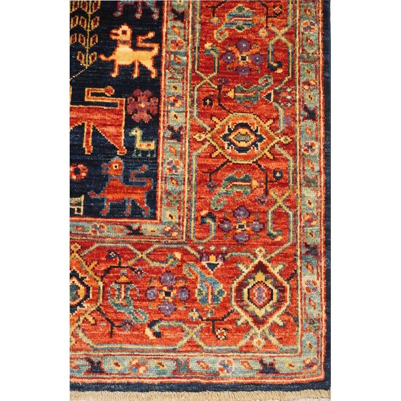 Qashqai One-of-a-Kind 4'10" X 6'10" Area Rug
