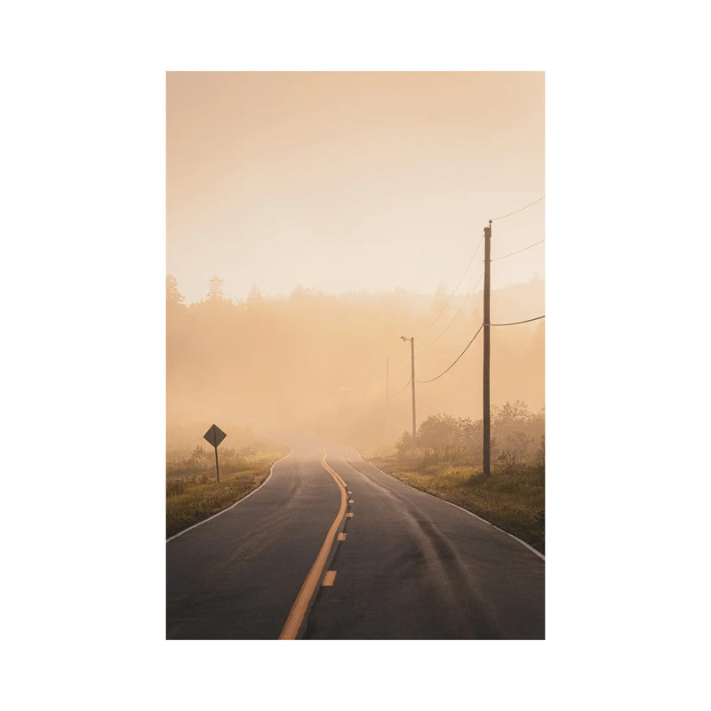 Foggy Lubec by Jon Bilous - Gallery-Wrapped Canvas Giclée on Canvas, No Frame, 20.32 cm H x 30.48 cm W