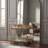 Uttermost Scarritt Antique Brass Bar Cart