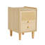 Table de chevet en bois manufacturé Farrel
