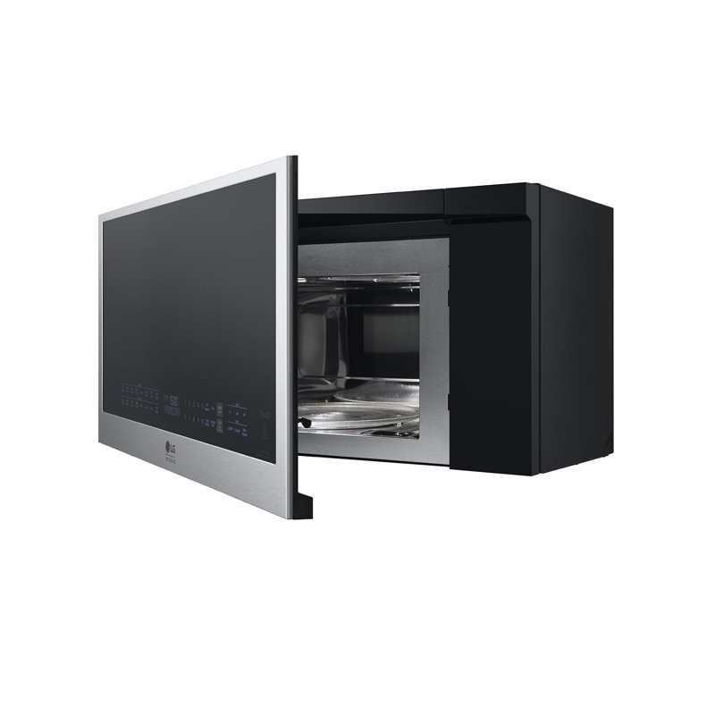 29.88" 1.7 cu ft. 1700 - Watt Convertible Convection Over-The-Range Microwave with Sensor Cooking and Air Frying Capability
