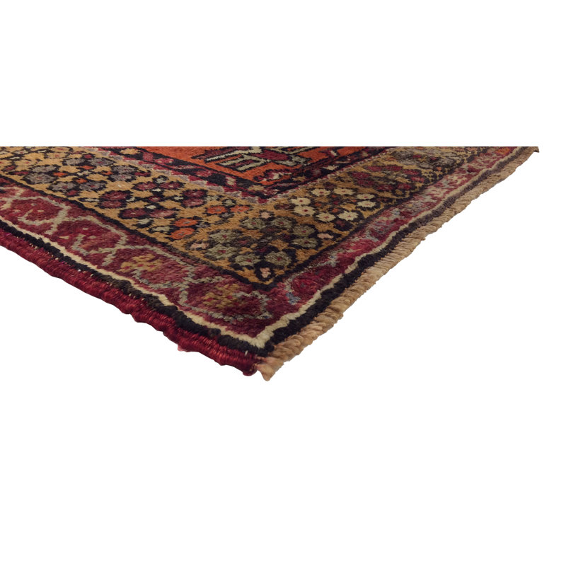 One-of-a-Kind 3'7" x 5'7" Hand Knotted Area Rug