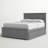 Amear Solid Wood Standard Bed with Drawers