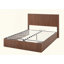 Base de lit de rangement relevable, lignes courbes ondulées en bois, rangement hydraulique / aucun sommier nécessaire-129387403-129387404