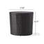 Table d'appoint en osier Kingstown