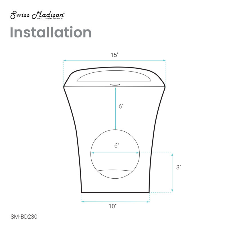 Cascade bidet