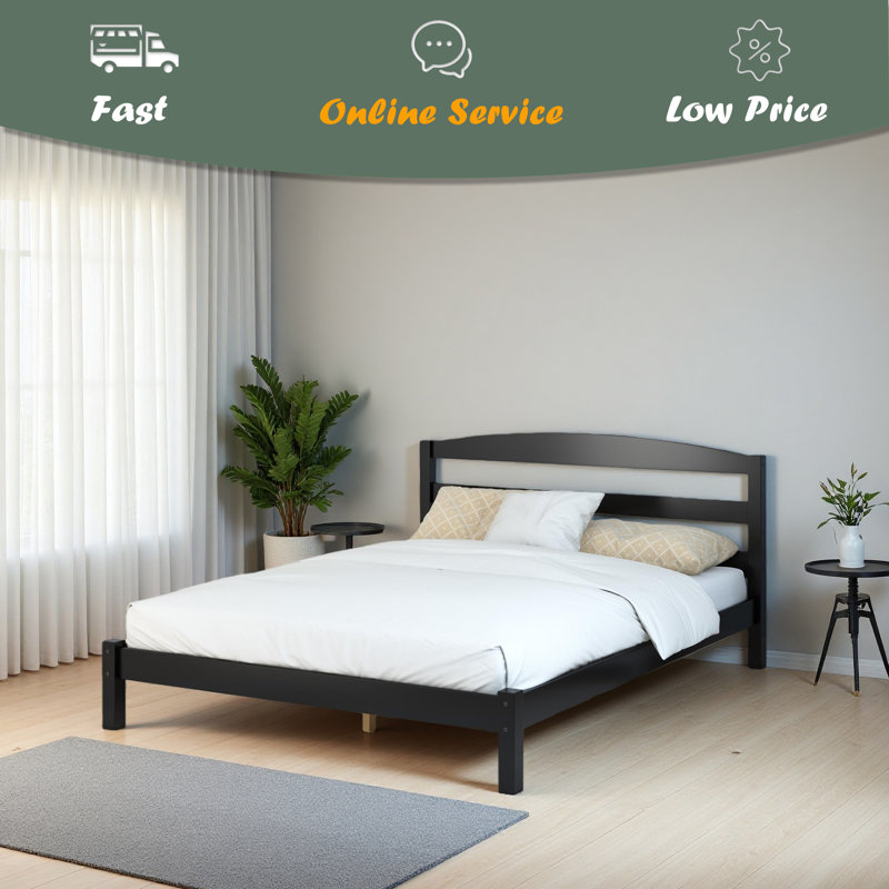 Wood Platform Bed