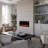 Vibrance Recessed or Wall Mounted Electric Fireplace Heater, Multi-Flame Colours, Voice Assistant Compatible, Logs & Crystals, Remote Control-102270339