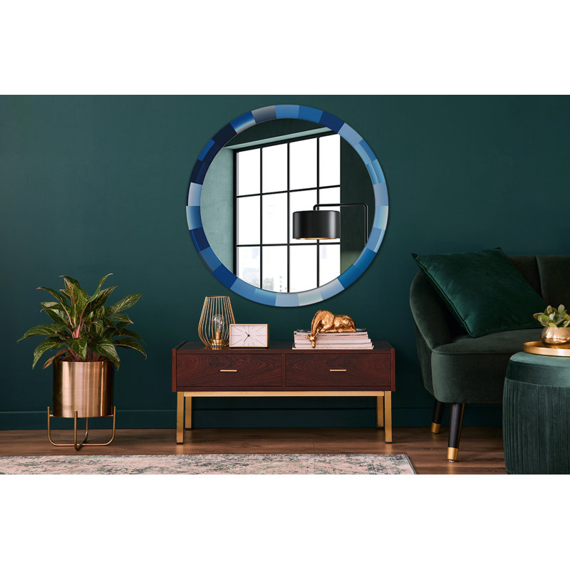 Huldar Glass Flat Wall Mirror