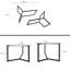 2 tables gigognes Pangle Frame
