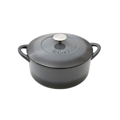 Denby Halo Cast Iron 4L Round Casserole
