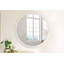 Huldar Glass Flat Wall Mirror