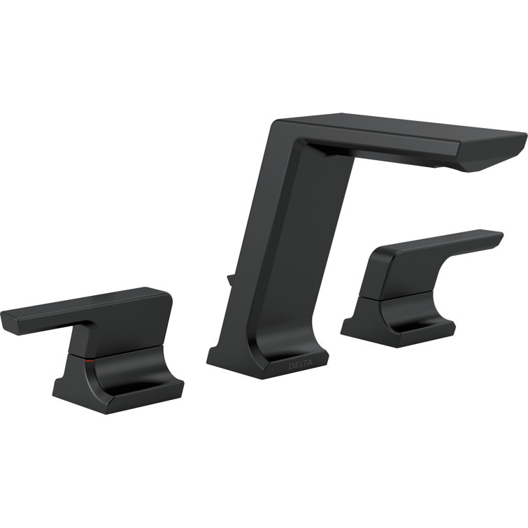 Pivotal Widespread Bathroom Faucet with Drain Assembly