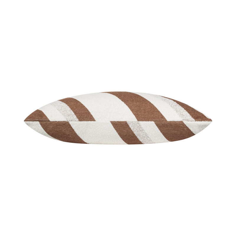 Striped Comfort Brown Pillow