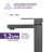 Enti Single-Hole Single-handle Bathroom Faucet-60317373