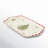 Spode Christmas Tree Peppermint Dessert Tray 12"