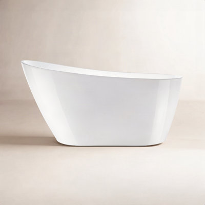 Cora 55" Freestanding Soaking Bathtub