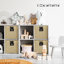 Foldable Plastic Wicker Basket Set-93836473