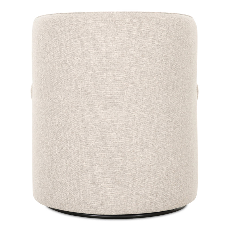 Dane Swivel Dining Chair Oatmeal, Light Beige