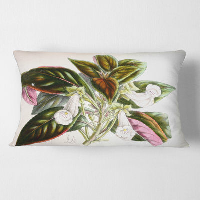 Floral Throw Pillow