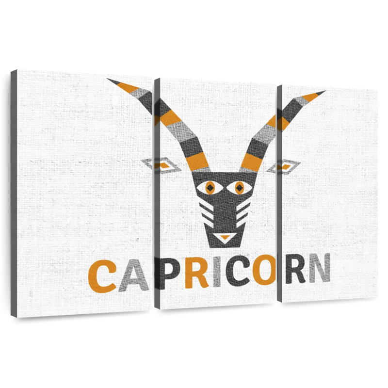 Capricorne géométrique Adella, H 48 po x l 74 po