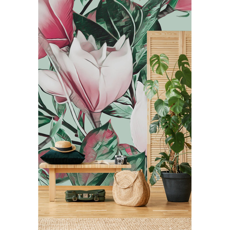 Peel & Stick Wall Mural, 8.34' W x 8.34' L